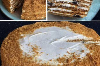 КАРАМЕЛЬНЫЙ МЕДОВИК с черносливом и орехами ??