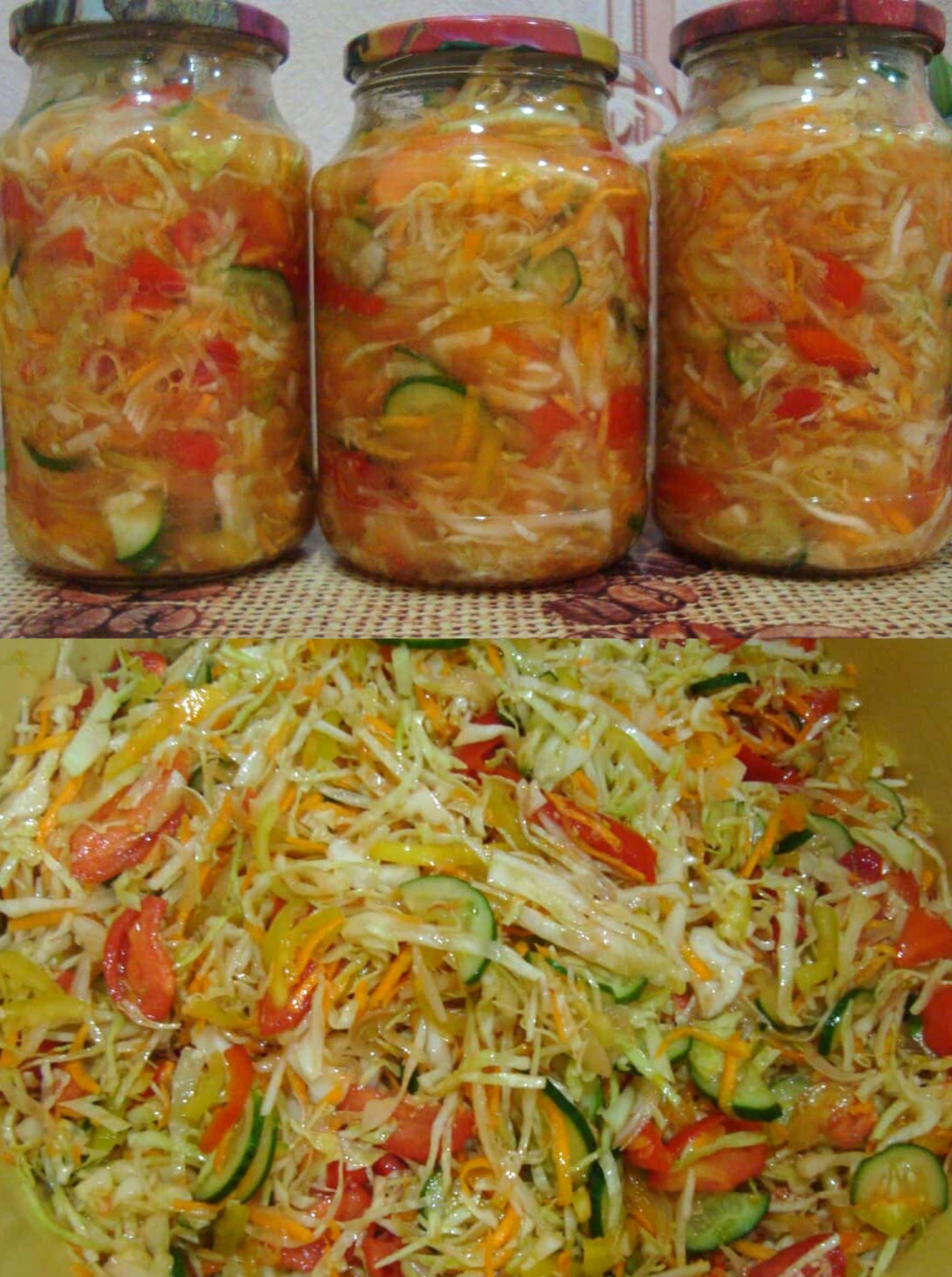 Этот рецепт "на вес золота": салат "Летние дары" - просто и невероятно вкусно, зимой очень выручает.