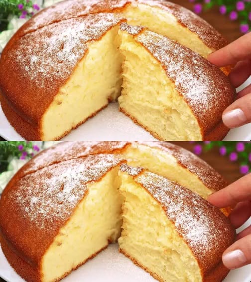 Горячий молочный пирог – я в жизни столько комплиментов не слышала