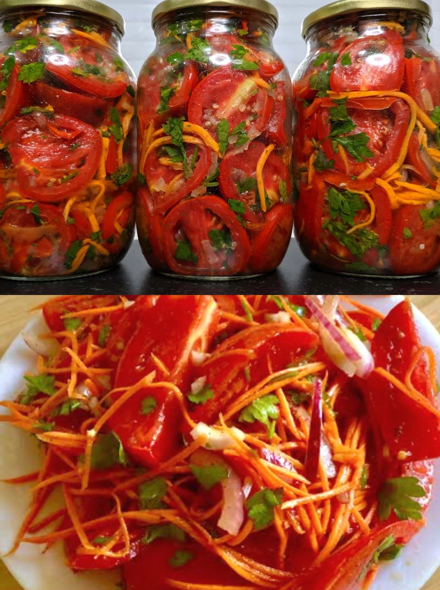 Помидоры по-корейски самый вкусный рецепт помидоров на зиму