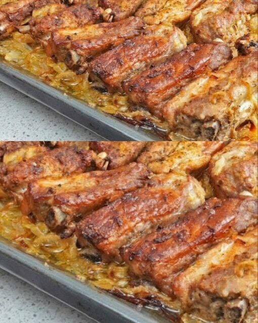Запеченные ребра в капусте — вкусное и простое в приготовлении блюдо