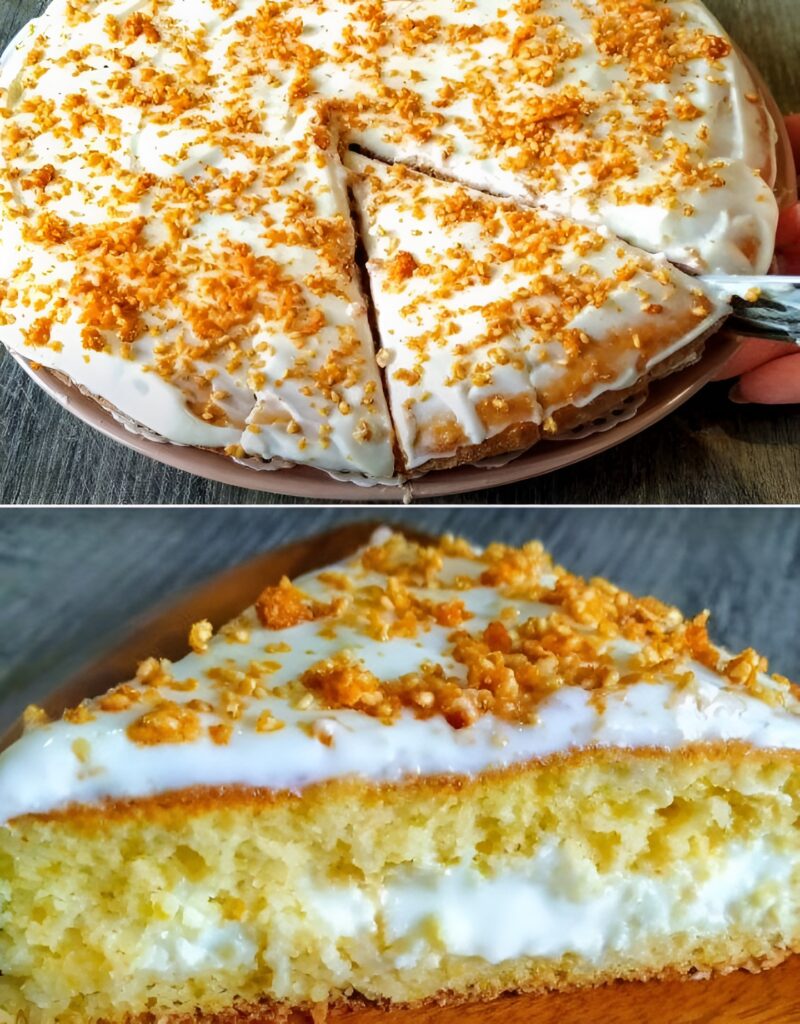 Быстрый тыквенный торт. Вкусный десерт на любое торжество: не нуждается в пропитке