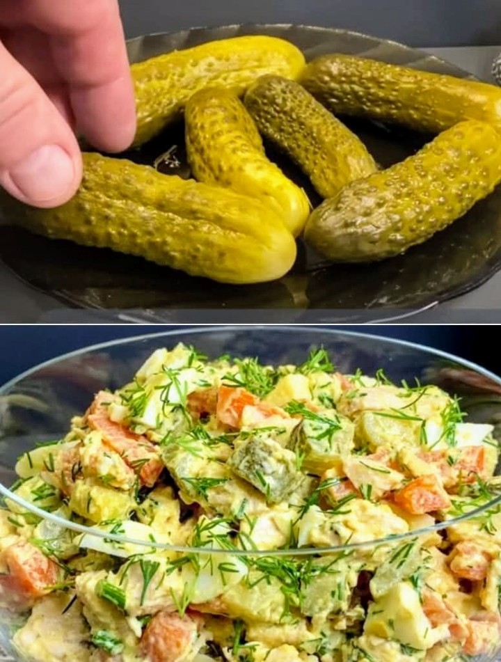 ДАВНО ЗАБЫТЫЙ РЕЦЕПТ вкуснейшего салатика и НИКАКОГО МАЙОНЕЗА!