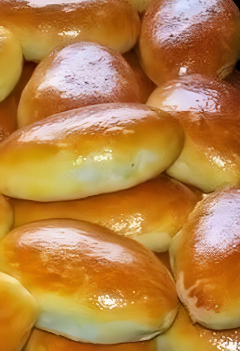 Домашние пирожки с яблоком