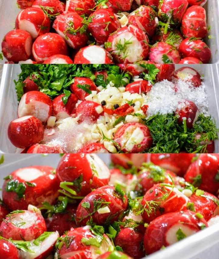МАРИНОВАННАЯ РЕДИСКА