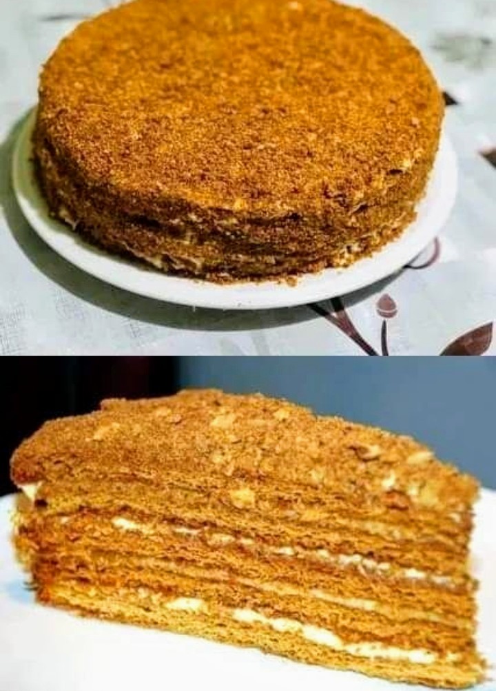 МЕДОВЫЙ ТОРТ "РЫЖИК"