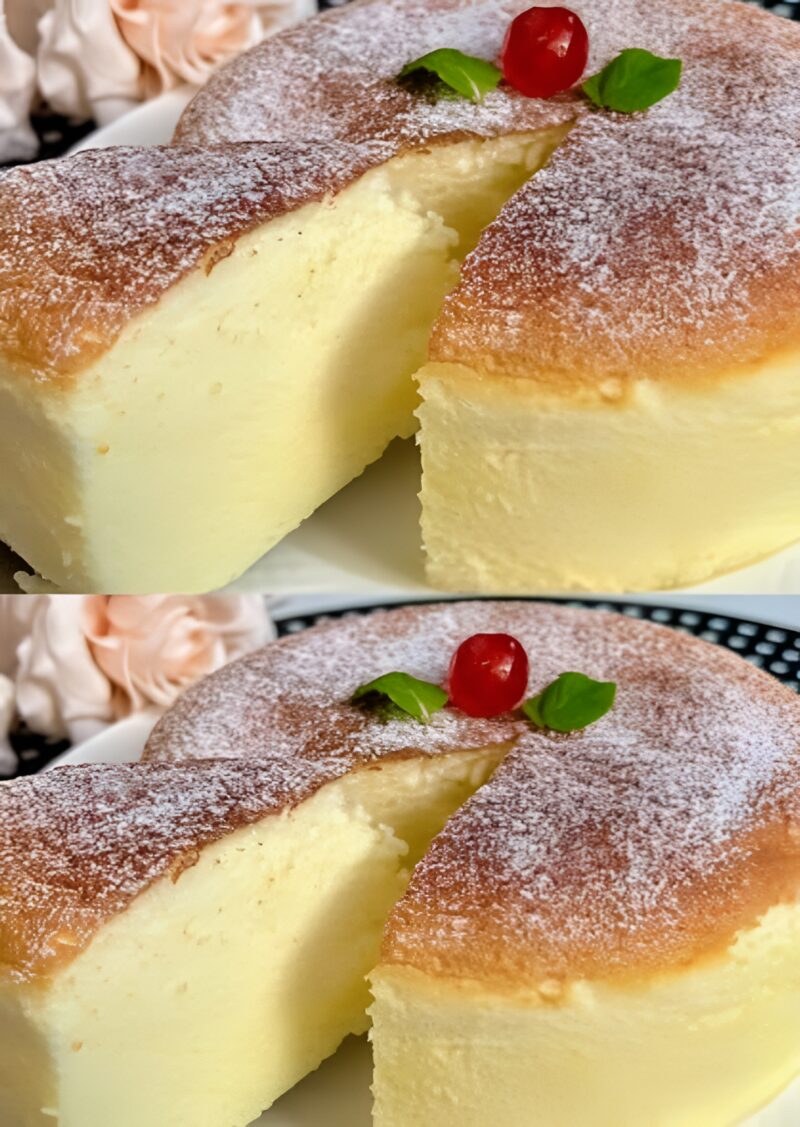 НЕЖНЕЙШИЙ ПИРОГ-СУФЛЕ НА ЙОГУРТЕ — невероятно пышный и вкусный