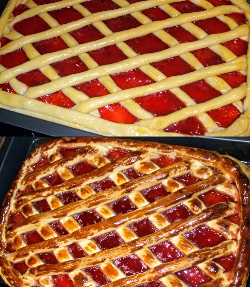 ОЧЕНЬ БЫСТРЫЙ ПИРОГ С ВАРЕНЬЕМ - ЭКОНОМНЫЙ