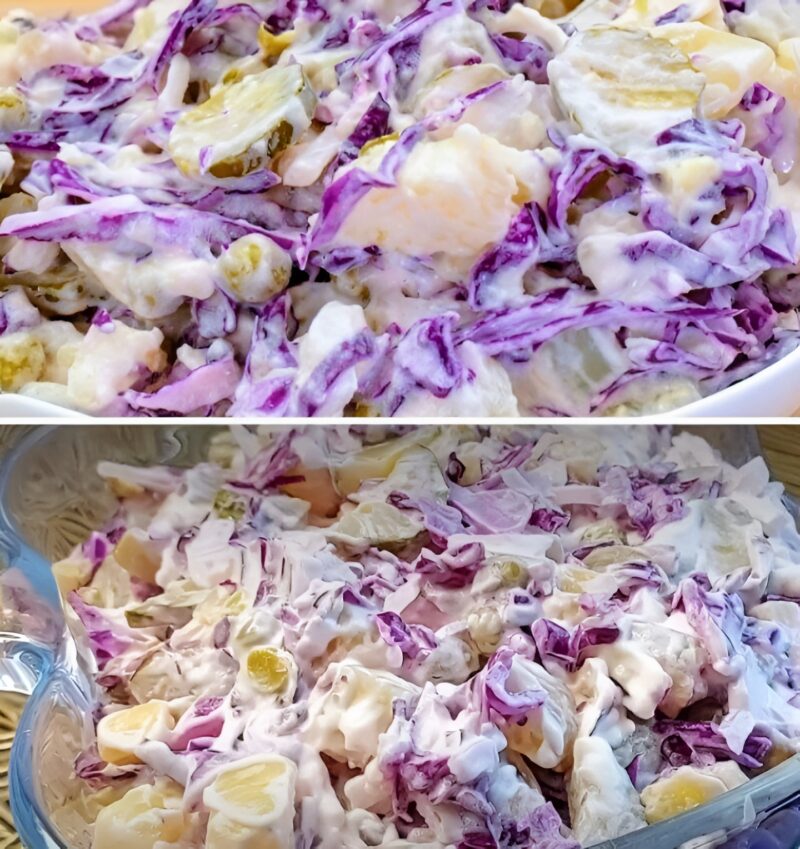 Очень вкусный немецкий салат.