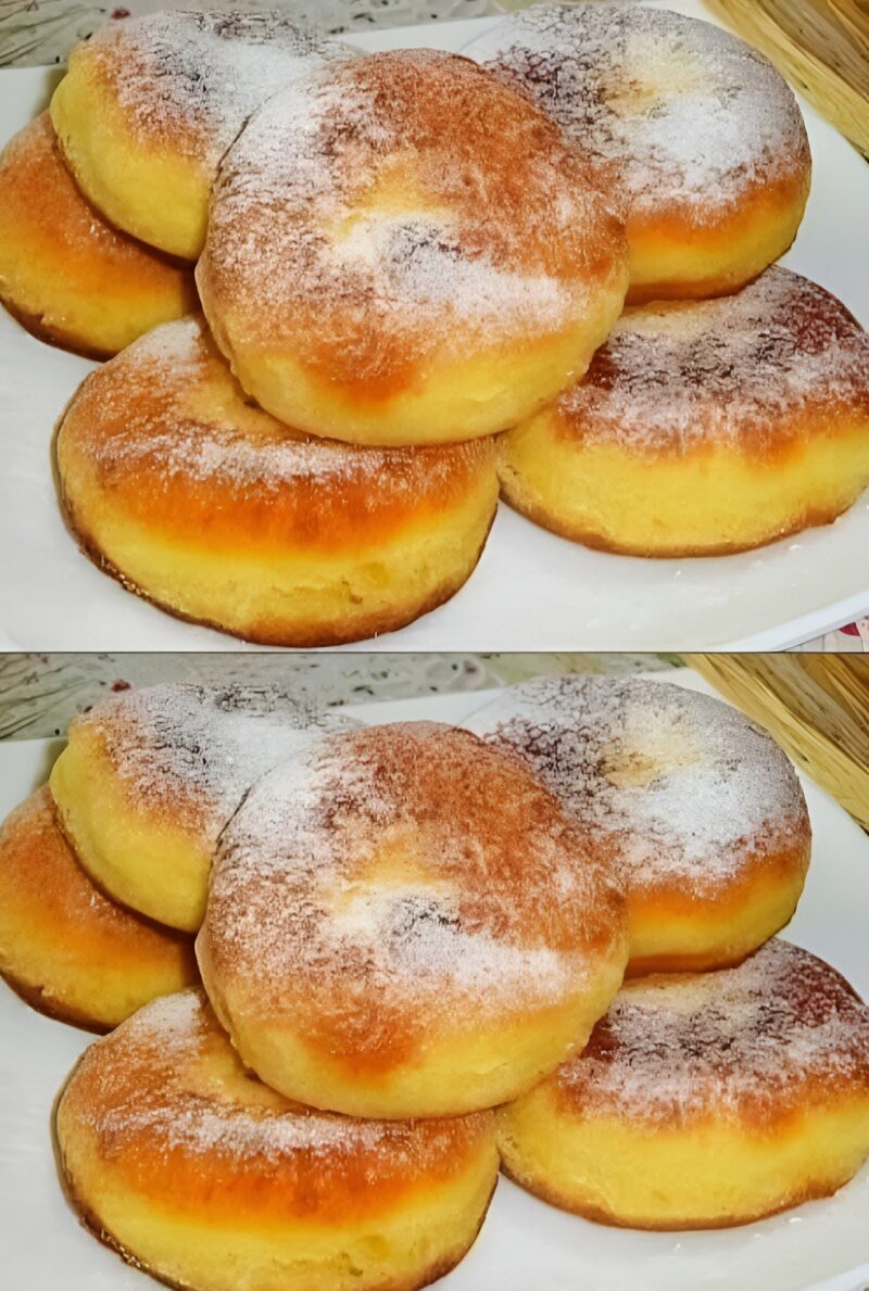 ПЫШКИ СО СМЕТАНОЙ И САХАРОМ