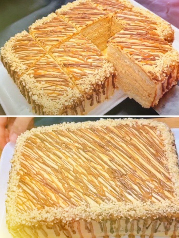 Самый быстрый торт «Королевский» 😋. На всё приготовление вы потратите не более 30 мин.