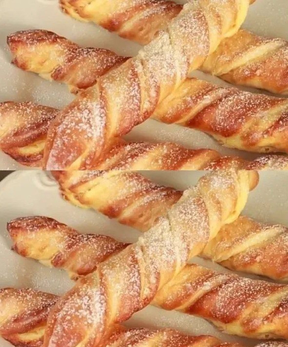 Вертушки с творожно-лимонной начинкой