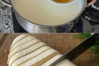Вливаем яйцо в кипящее молоко — и сыр готов всего за 20 минут! Вкуснее и насыщеннее любого дорогого магазинного сыра