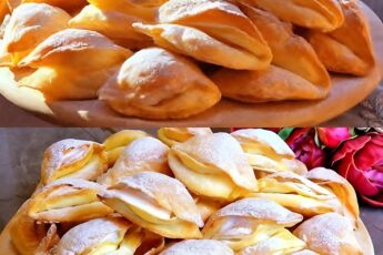 Слишком вкусные! Нежные, воздушные, словно облака — легендарное печенье «Ракушки» ✨ 🥰 Рецепту уже больше 50 лет! Этот десерт из бабушкиной тетради моментально переносит в детство, когда кухня пахла ванилью, а сладости казались волшебством 💛 💛 «Поцелуйчики» — то самое лакомство из прошлого, которое покоряет всех без исключения и исчезает со стола быстрее, чем остывает!