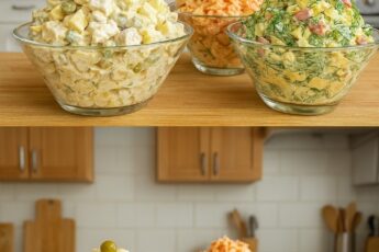 4 салата за 20 минут : новые, дешевые и супер быстрые, а от их вкуса не устоять