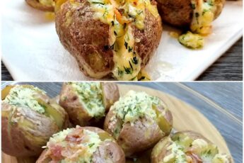 Чесночная картошка с румяной хрустящей корочкой — это просто бомба! 😋🔥 Такая ароматная, такая аппетитная, что исчезает со стола быстрее, чем готовится! А секрет — в особой заправке, которая делает вкус невероятным.