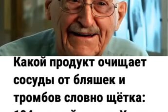 Какой продукт очищает coсуды от бляшeк и тромбов словно щётка: 104-летний хирург Уэрхем рассказал, как жить долго и сохранить здоровье.
