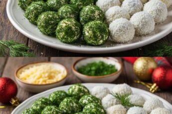 НОВОГОДНИЕ СЫРНЫЕ СНЕЖКИ🧀🧀🧀 Яркие, ароматные и весёлые — украсят любую тарелку! Нежная закуска для праздничного стола — эти «снежки» исчезают первыми!