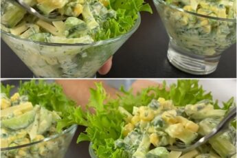 Ходовой и очень вкусный салат «Одесса» за 5 минут, всё смешал и готово! Быстрый рецепт с Чесночной Заправкой😋👍 Такие закуски уже не первый год готовит на стол моя свекровь