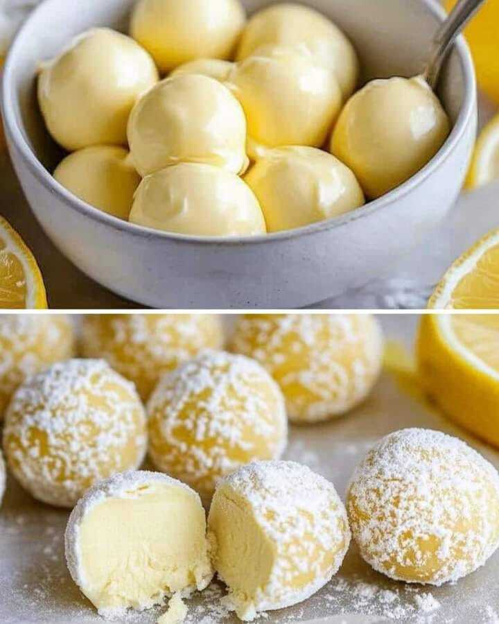Лимонные трюфели: идеальное лакомство👍👍😋 Рецепт прост как 2 копейки