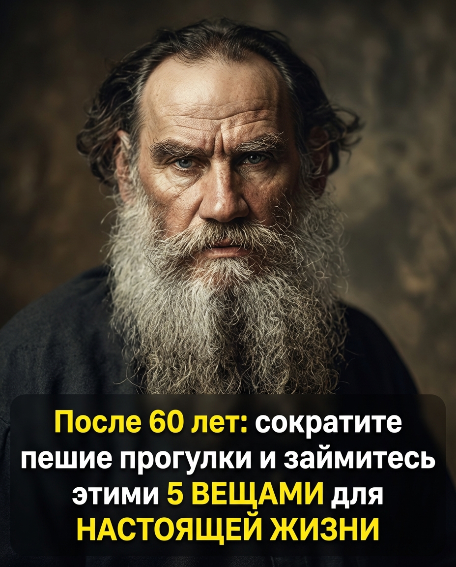 После 60: поменьше ходите пешком и выполняйте эти 5 действий, чтобы жить полной жизнью