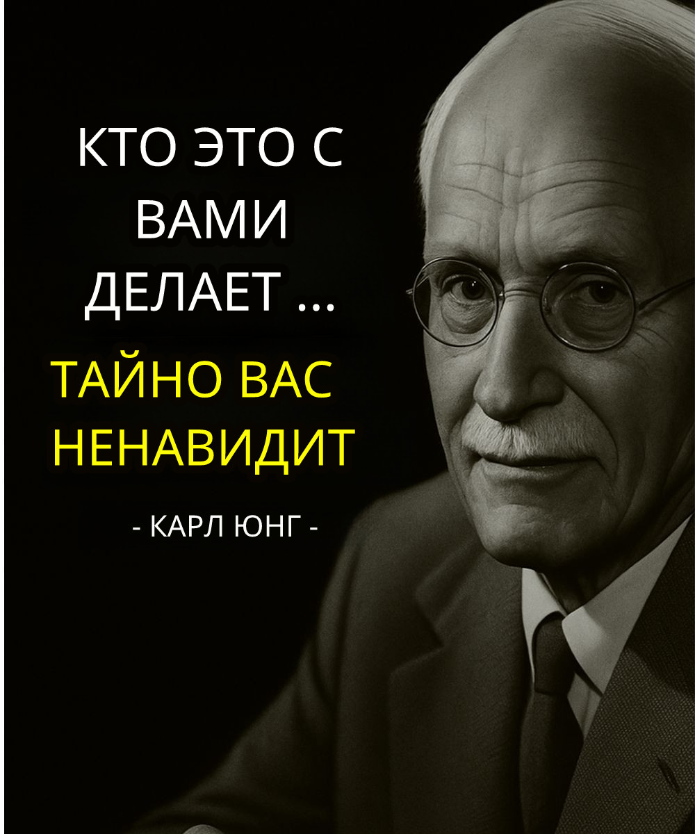 Рядом с вами тот, кто вас ненавидит? 8 скрытых признаков от Карла Юнга, которые нельзя игнорировать.