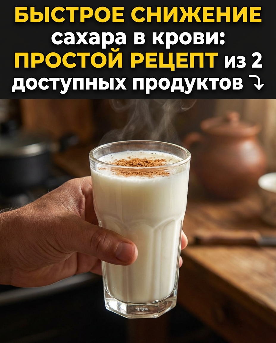 Уровень сахара в крови быстро падает: легкий способ из 2 доступных ингредиентов Уровень сахара в крови быстро падает: легкий способ из 2 доступных ингредиентов