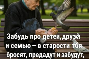 Забудь про детей, друзей и семью — в старости все разойдутся, забудут и предадут 😔 Выжить помогут только четыре жёстких, но верных правила.