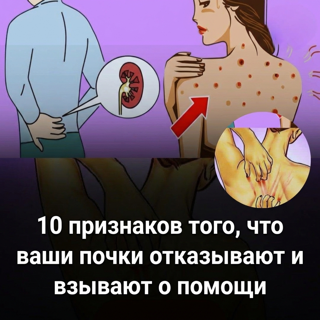 В случае сбоя в работе почек, организм подает эти 10 сигналов В случае сбоя в работе почек, организм подает эти 10 сигналов