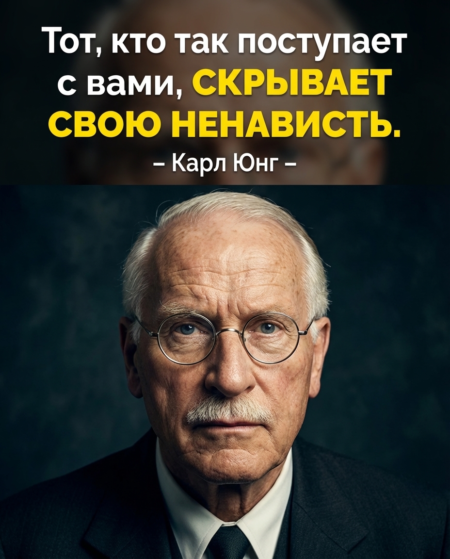 Возможно, рядом с вами находится тот, кто вас ненавидит. 8 тайных индикаторов по Карлу Юнгу, которые опасно упускать из виду Возможно, рядом с вами находится тот, кто вас ненавидит. 8 тайных индикаторов по Карлу Юнгу, которые опасно упускать из виду