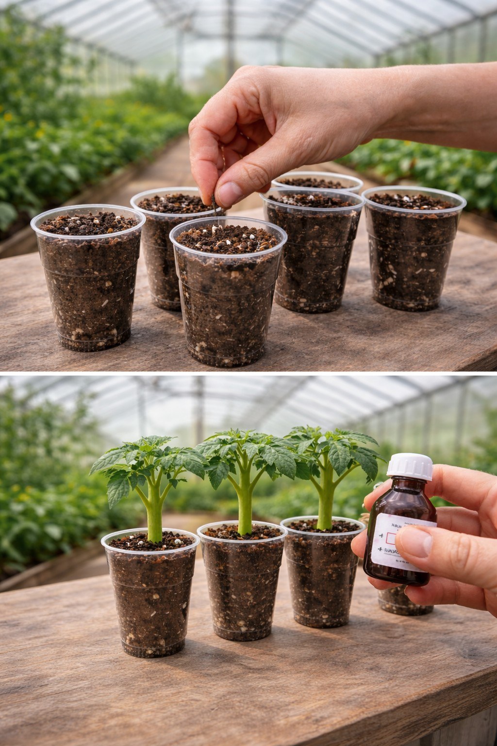 1 капля — и рассада больше не вытягивается! Простое удобрение, которое действительно работает.