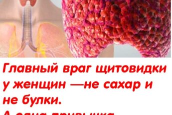 Главный враг щитовидки у женщин — не сахар и не булки. А одна привычка, которую все недооценивают