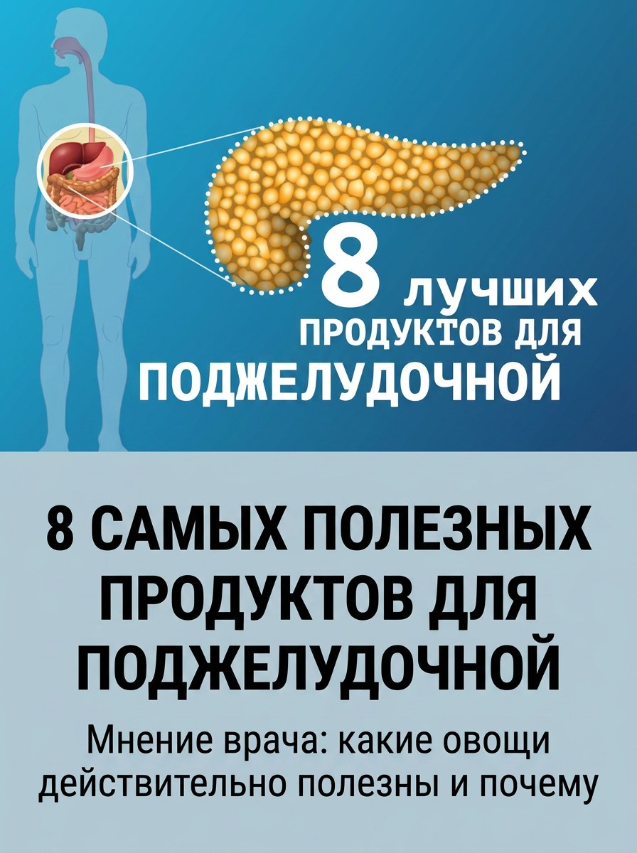 Медик рассказал, употребление каких овощей благоприятно сказывается на работе поджелудочной железы.