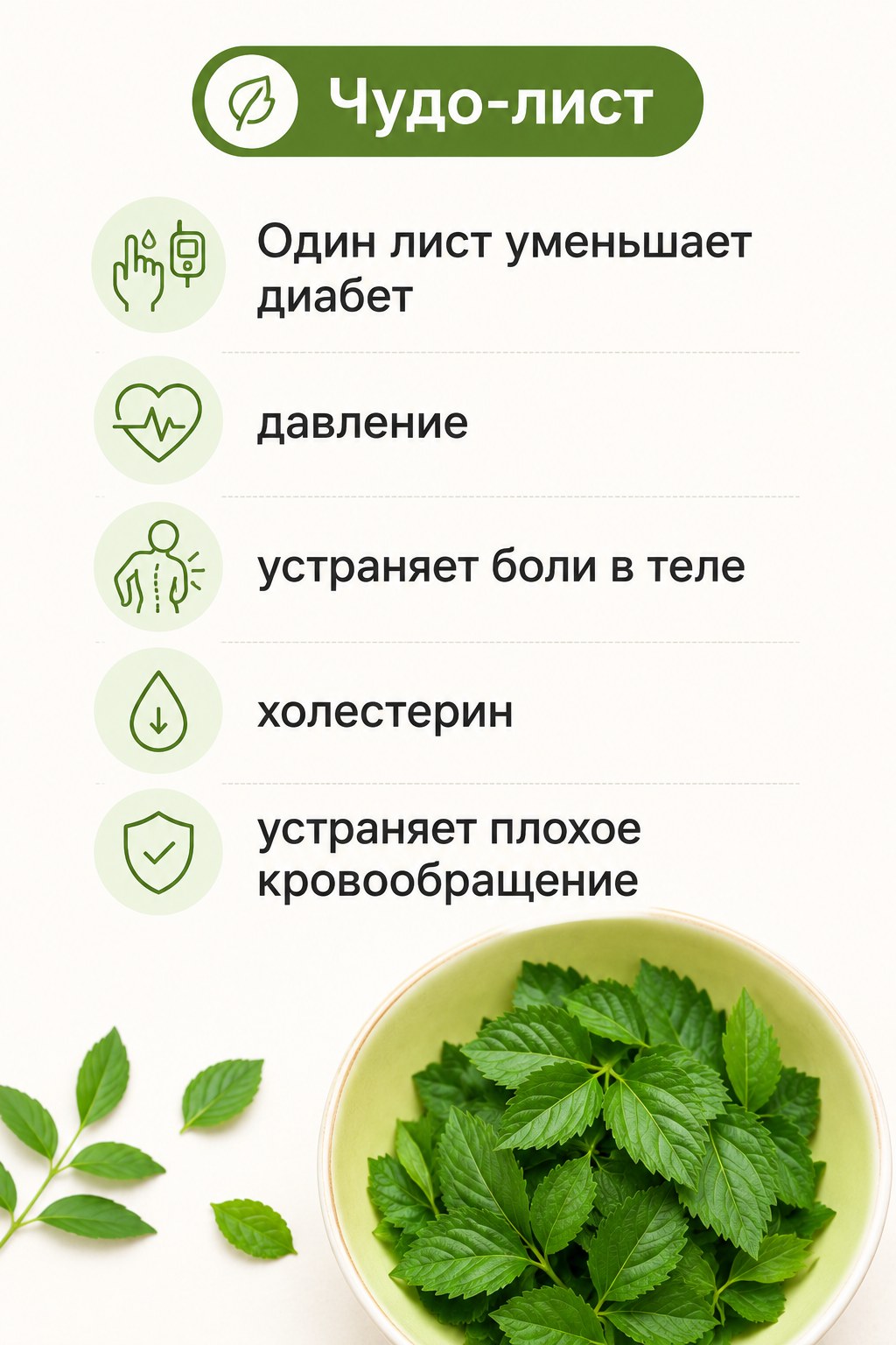 ПОЖИЛЫЕ ЛЮДИ !!: Этот 1 Лист снижает диабет, давление, устраняет боли в теле, холестерин и устраняет плохое кровообращение.  (Врачи НЕНАВИДЯТ Его!)