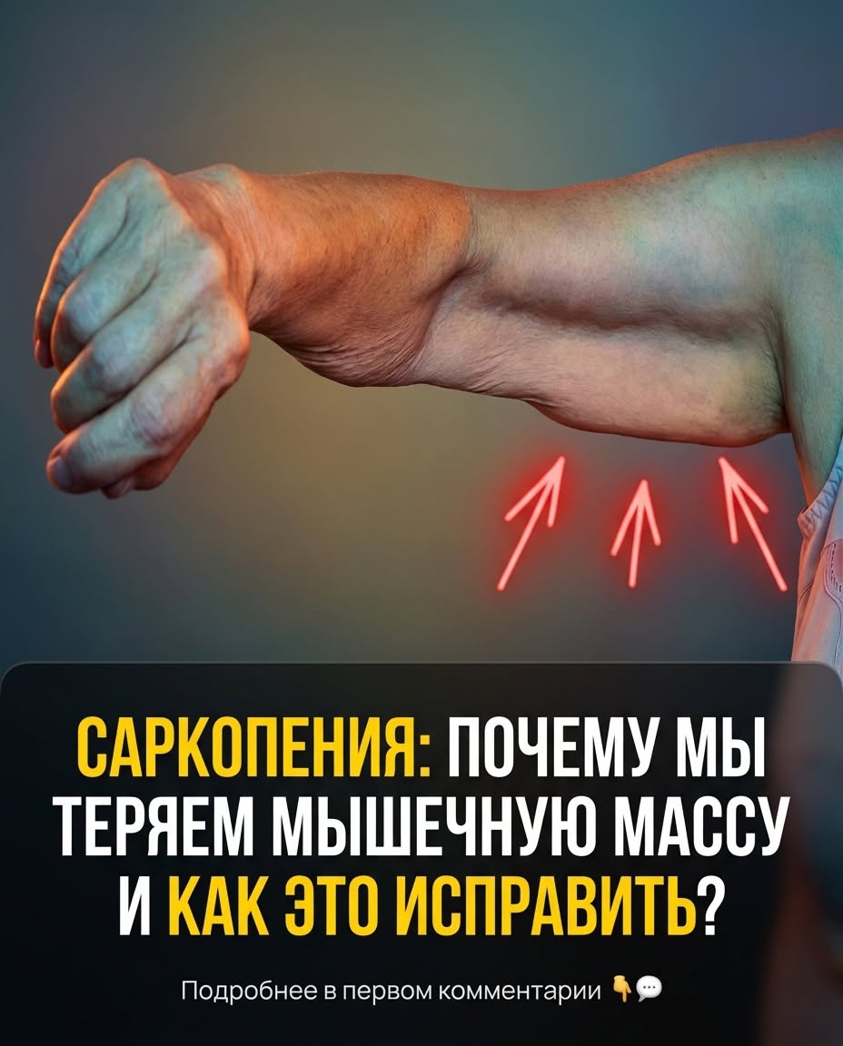 Почему мы теряем мышцы и как это исправить...