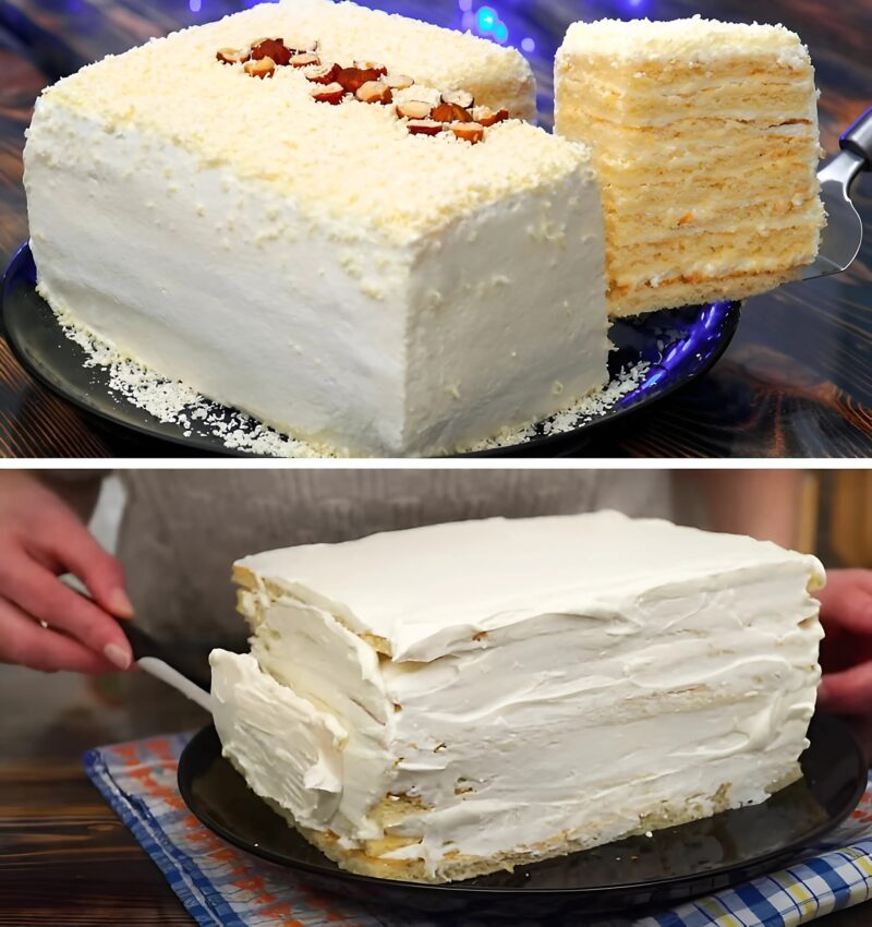 Торт «Невеста» всего за 30 минут — просто и невероятно вкусно! 🍰🔥 Идеальный рецепт для праздника и будней! Не пропусти! Торт «Невеста» всего за 30 минут — просто и невероятно вкусно! 🍰🔥 Идеальный рецепт для праздника и будней! Не пропусти!
