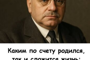 Каким по счёту родился, так и сложится жизнь